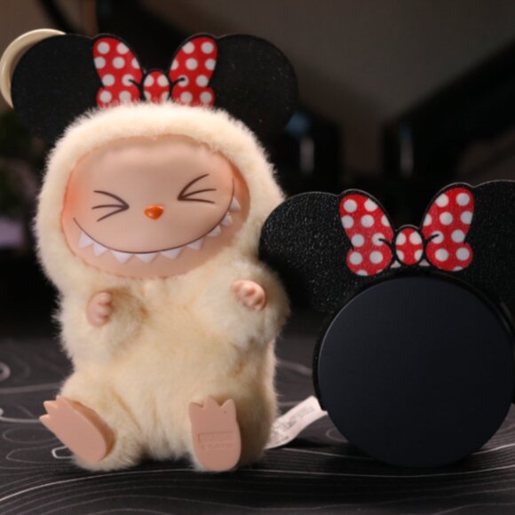 Labubu accessories Mouse Ears with Bow Headband - Picture 1 of 4